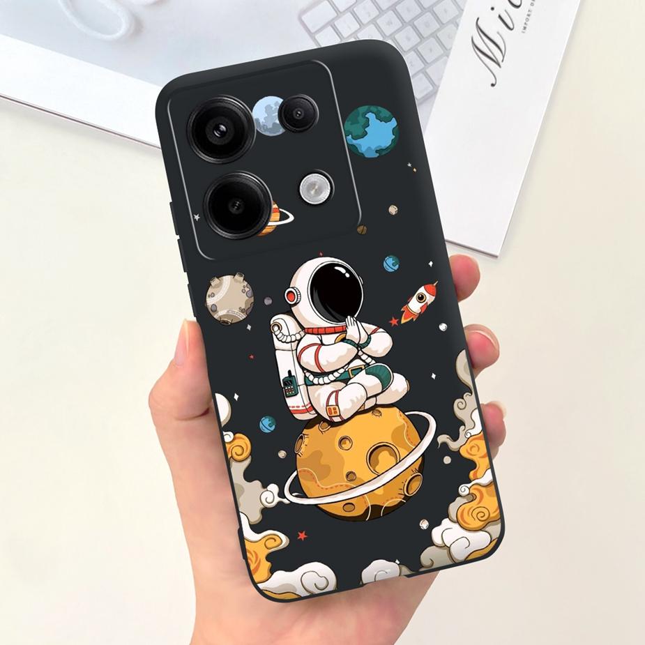 For Xiaomi Poco X6 Pro 5G Case Cute Fashion Cartoon Cover Soft TPU Phone Cases For Xiaomi Poco X6 PocoX6 Pro X6Pro Fundas Bumper