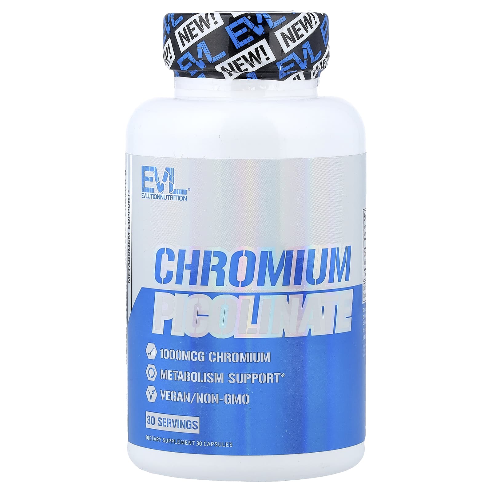 

Chromium Picolinate, 1,000Mcg, 30 Capsules