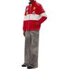 Puma X Ferrari F1 Mode Vielseitige Jacke mit Reißverschluss, langen Ärmeln und Stehkragen für Herren, Jacke Rot 763954-01