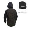 mazume Wind Cut Jacket Double Tone Black x Camo L MZFW-755-03