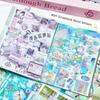 DIY Y2K Stickers Book 24 Pages Scrapbooking Stickers GIfts Material Sticker Book