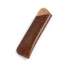 Genuine Leather Retro Pen Case - Handmade First Layer Cowhide Pencil Bag, Creative Gift Protective Cover