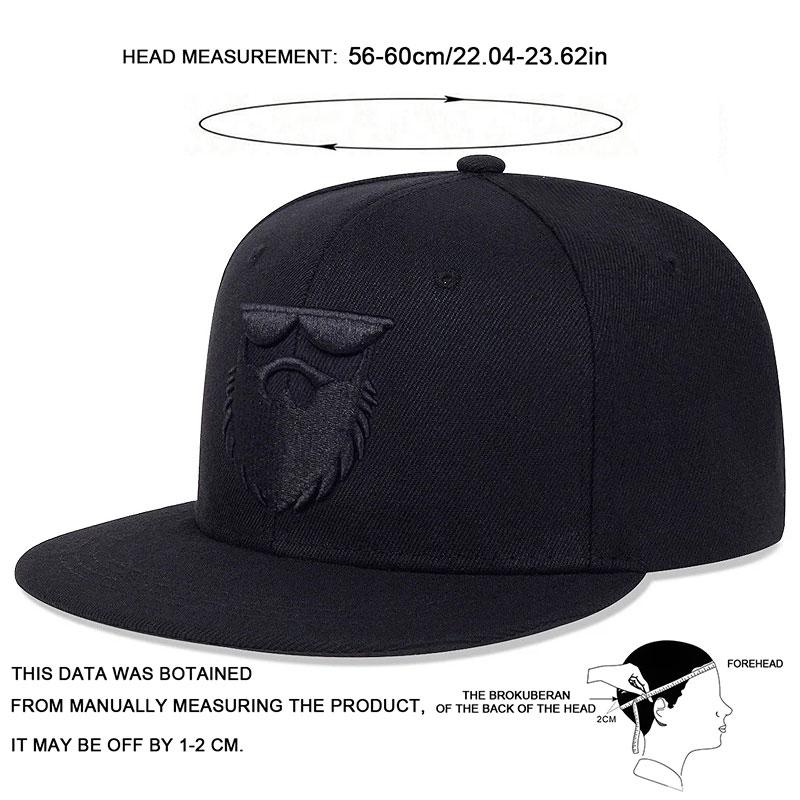 Fashion Men Women Cotton Snapback Hat Hip Hop Baseball Cap Uncle Beard Embroidery Trucker Caps Adjustable Outdoor Leisure Hats