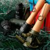 M24 Plastic Grenade Toy with Burst Effect Fun Exploding Design Perfect for Outdoor Games and Kids' Play Activities