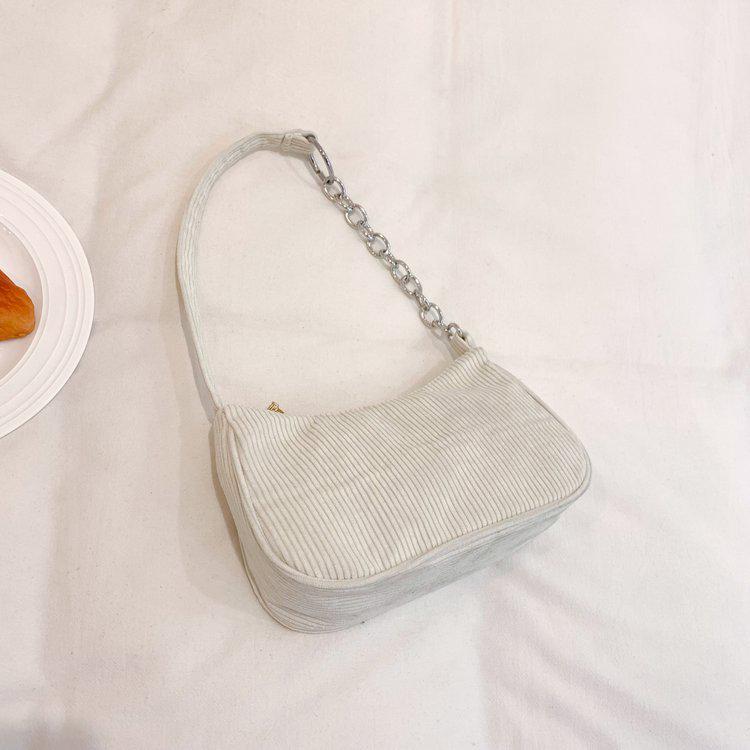 2024 Trendy Retro Corduroy Plush Shoulder Bag for Women