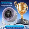 USB Rechargeable Wall-Mounted Desktop Fan with Digital Display