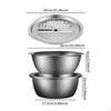 3 in 1 Colander and Drain Basin for Rice Vegetables