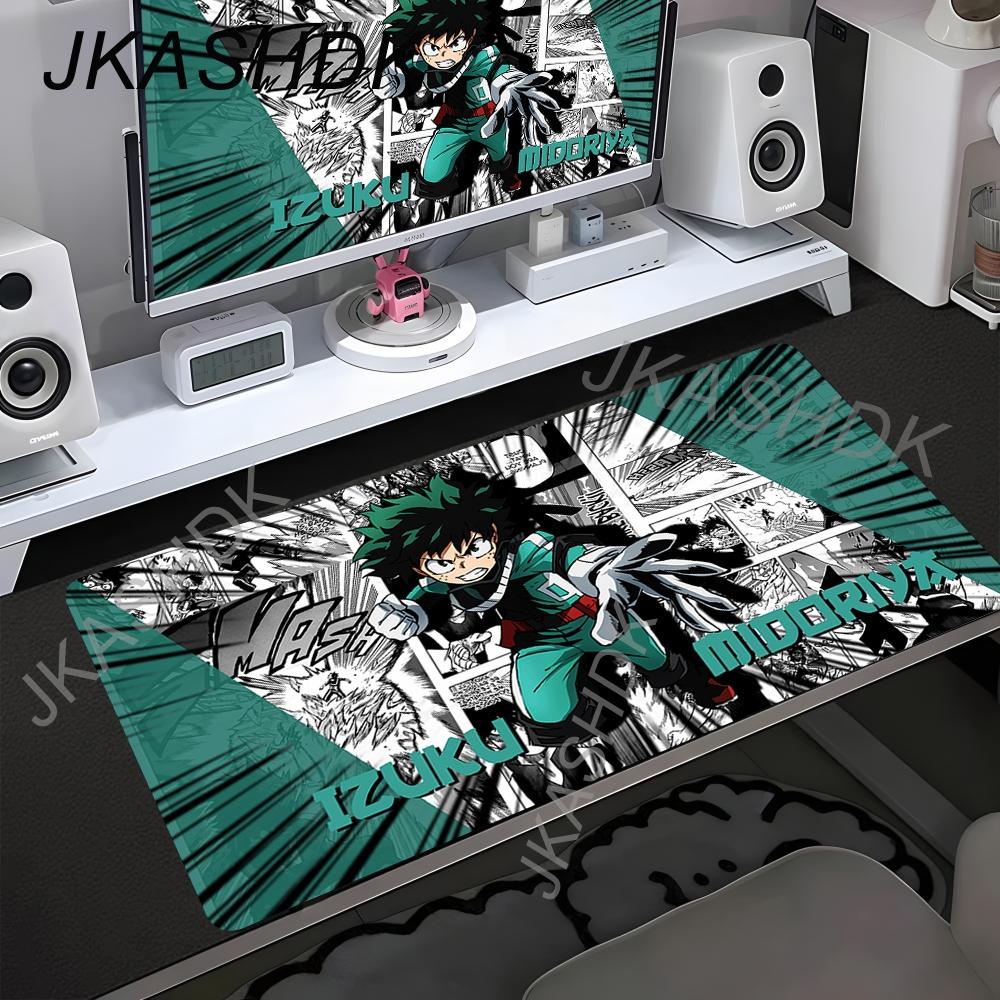 Academia Deku Anime My Hero Mouse Pad Gaming Pc New Custom Large Mousepad XXL 600x350 Mouse Mat Office Anti Slip Carpet Mice Pad