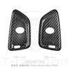 T-Carbon Carbon Fiber Car Remote Smart Key Case Key Fob Case Holder Cover Trim For Toyota Supra A90 Mk5 -