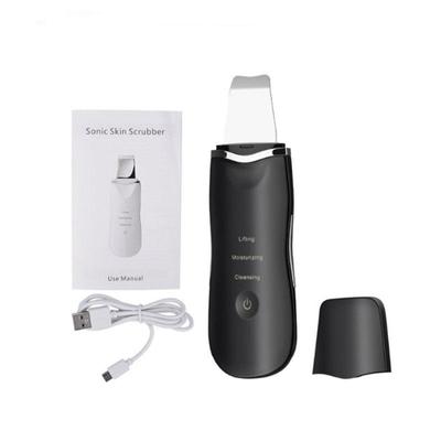 Ultrasonic Skin Scrubber Facial Spatula Blackhead Remover Deep Face Cleaning Lift Machine Peeling Shovel Pore Cleaner