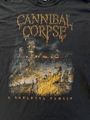 ¡Nuevo! Camiseta Cannibal Corpse A Skeletal Domain Unisex Concierto S a 5Xl El881
