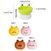 Ceramic Pet High Foot Bowl Cute Dog Food Feeding Basin Pet Drinking Feeder  Kitten Puppy