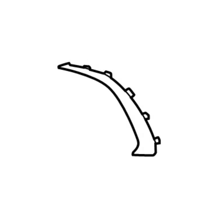 Front Bumper Trim for Mercedes-Benz W167 (2024-2025) RAMBO