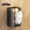 BeiYiPin Wall-Mounted Punch-Free Tissue Box & Facial Towel Holder