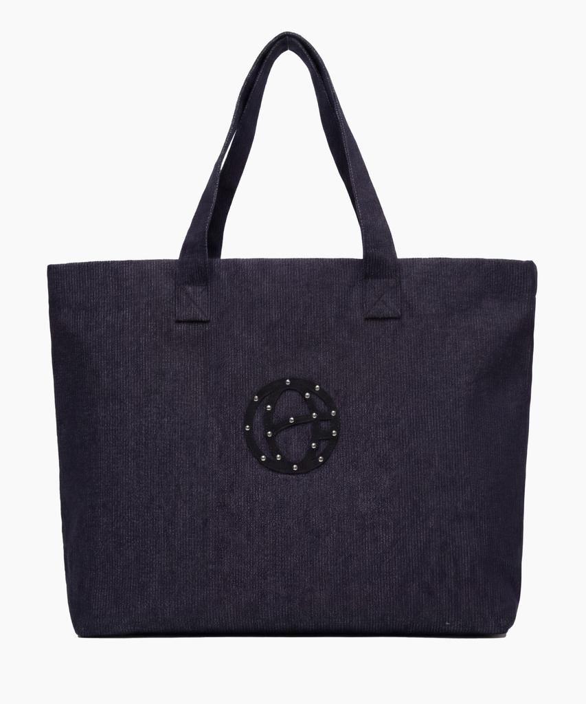 Eyeunderstand Hotfix Logo Shoulder Bag (Navy)