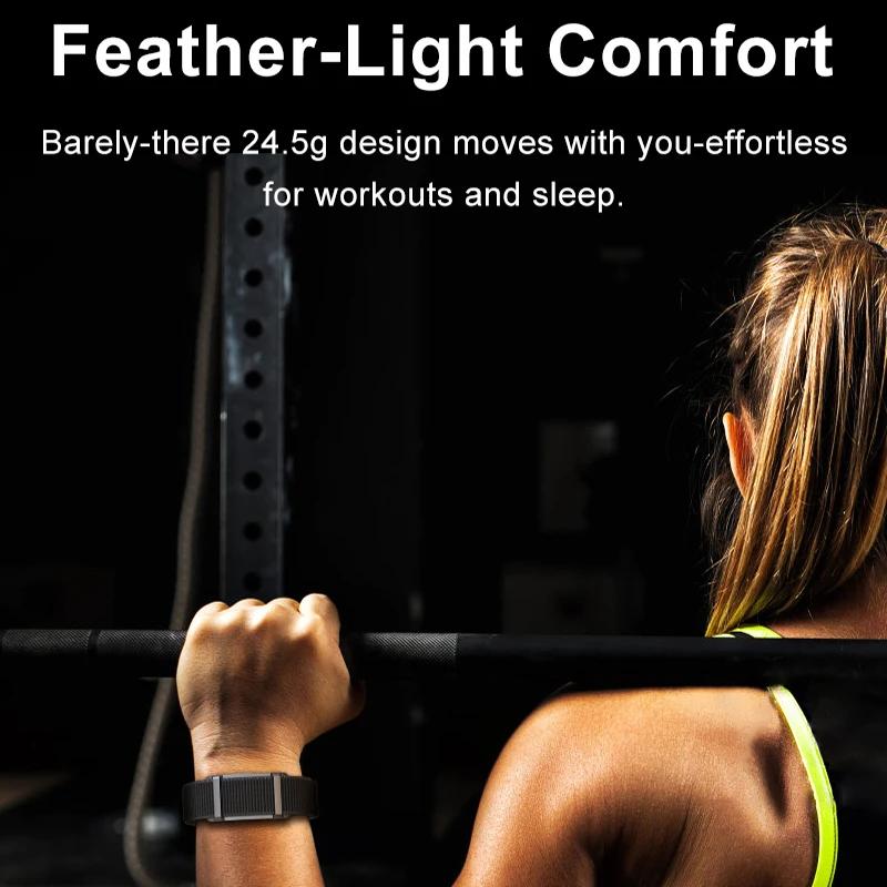 NEW No Screen Men's Wrist Smartwatch Sports Outdoor Fitness Health Monitor 1ATM Waterproof Smart Watches For Woman Andriod