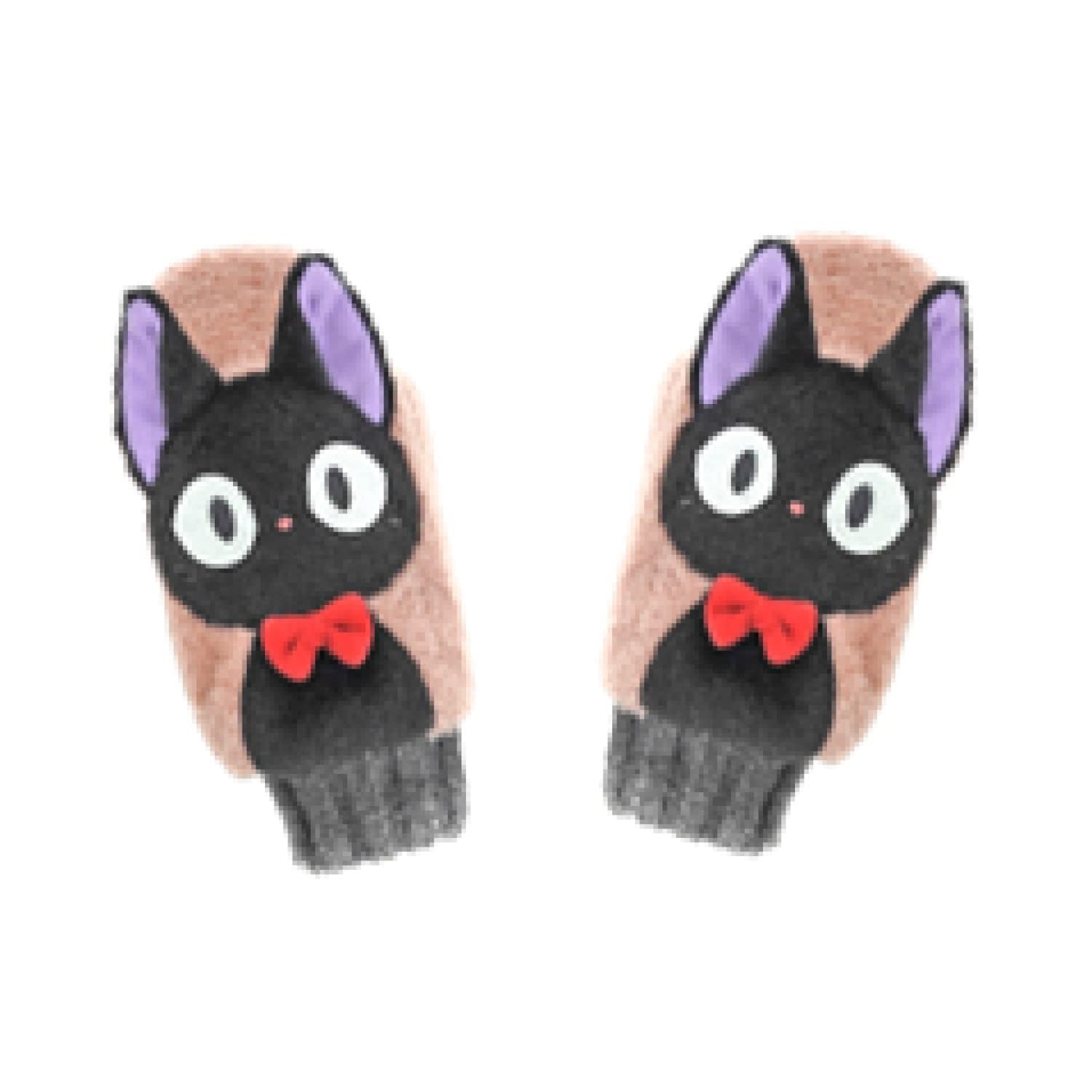 

Sun Arrow Studio Ghibli Winter Gear Gloves Jiji Pink Children s K-8944