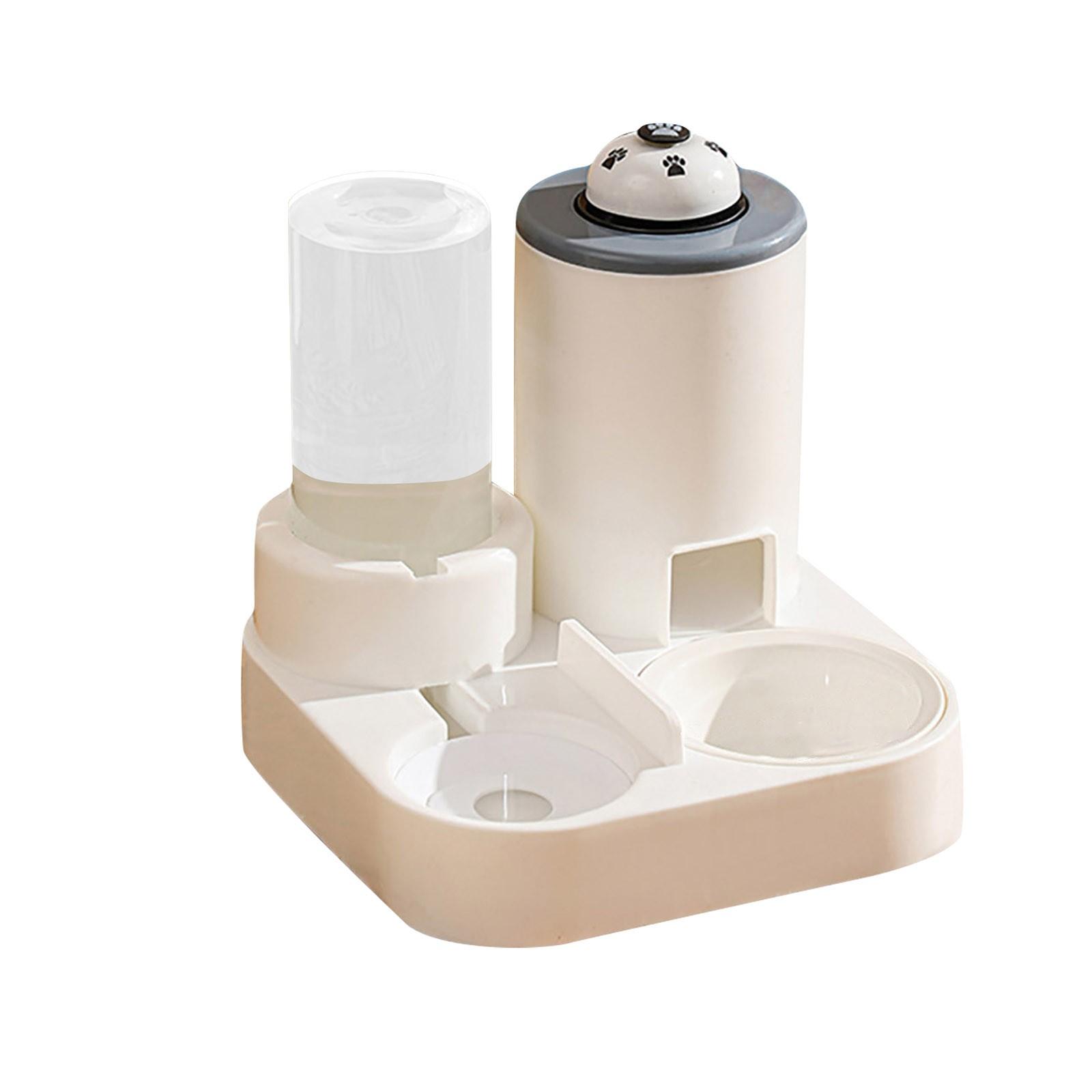 Миска, Миска для собаки, Миска для еды, Автоматическая кормушка для еды, Диспенсер для воды, Керамическая двойная миска для питьевой воды для домашних собак One Size