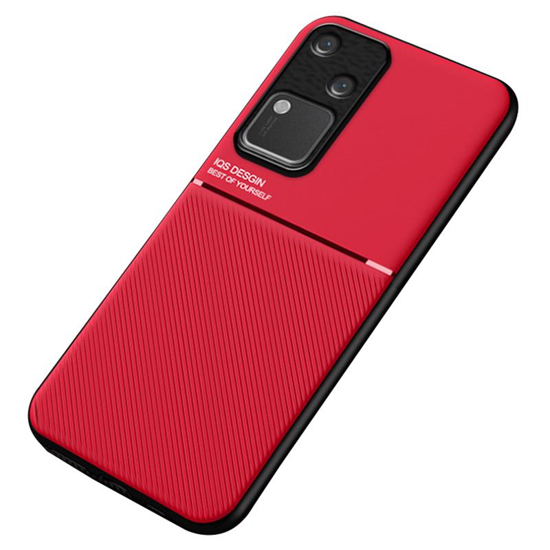 

For vivo S18 5G Case PU+TPU+PC Shockproof Phone Back Cover Protector B