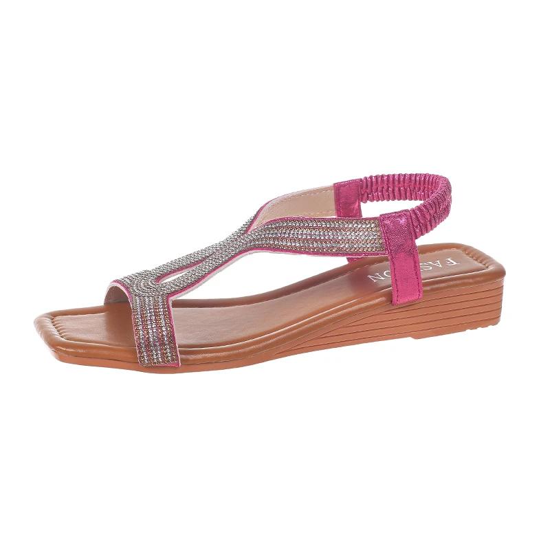 Мода 2024 Лето Новые Дизайнерские Женские Босоножки На Платформе Модные Повседневные — фото 11