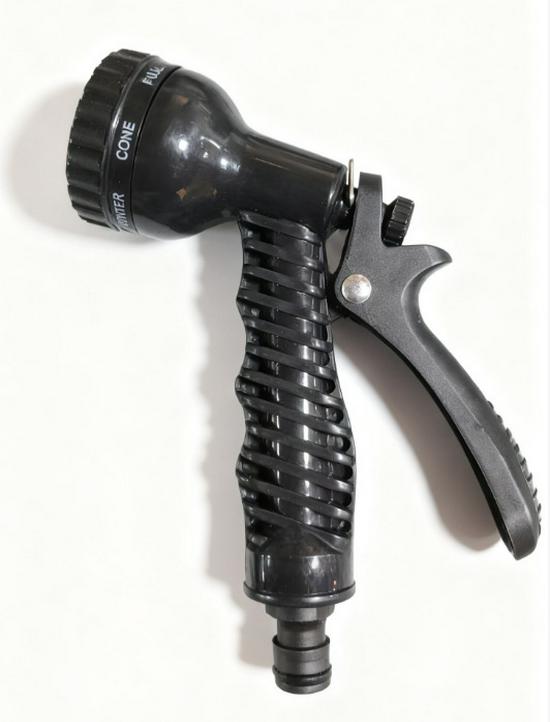 Multifunctional Plastic Garden Sprinkler Gun: Flower, Vegetable Watering & Car Wash Nozzle