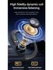 Hot-Selling Dual Display Wireless Bluetooth Earphones with Long Battery & Hanging Ear Design