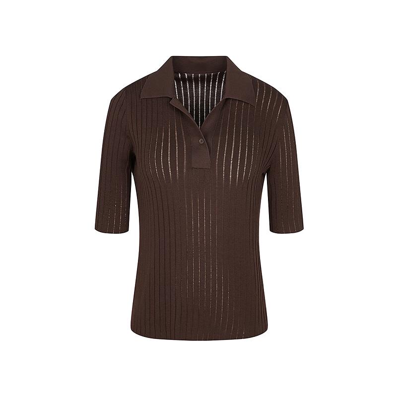 

LESS 2025 Summer Short Sleeve Knitted Polo Shirt 2P5312320 M