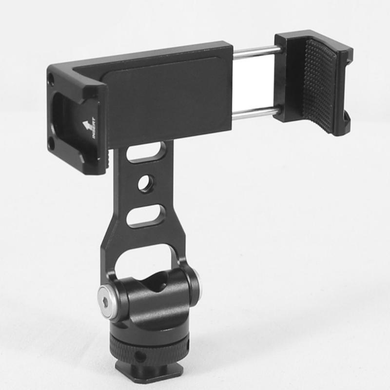 Universal Mount Bracket Aluminum Phone Holder Stand 360 Degree Rotation 180 Adjustable Lean  for Camera Cage Photo 