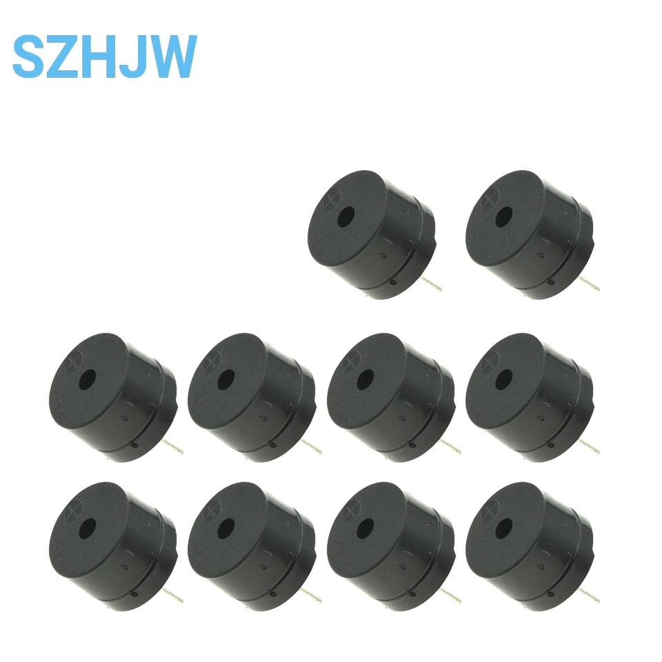 10pcs Mainboard Buzzer Set - 5V Active or Passive Buzzers for Sound Signaling in Electronics, Appliances & Security Systems