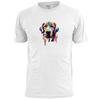 Mens Colouful Labrador Dog Head T Shirt Mans Best Friend Pet Pooch Hound