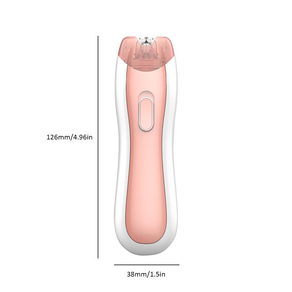 Women Electric Epilator Portable Painless Hair Trimmer Armpit Leg Hair Removal Machine Underarms Bikini Hair Remover