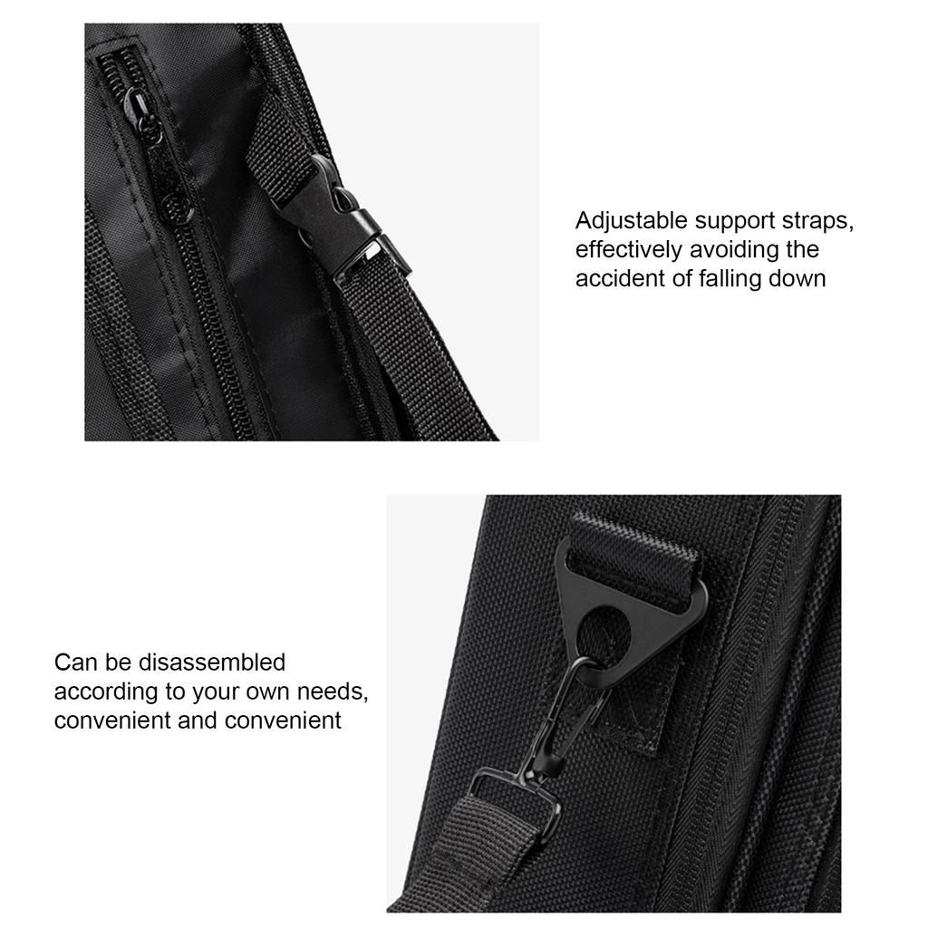 Geantă de machiaj de mare capacitate, cutie de instrumente pentru broderie profesională, depozitare portabilă portabilă de frumusețe pentru unghii