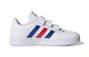 Adidas VL Court 2.0 J 'White Royal Blue Vivid Red' FY9273