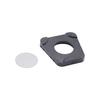 10Pcs Zinc Alloy Dental Articulator Accessory Iron Sheet/T-Plate For Plaster Models Dental Lab Tools