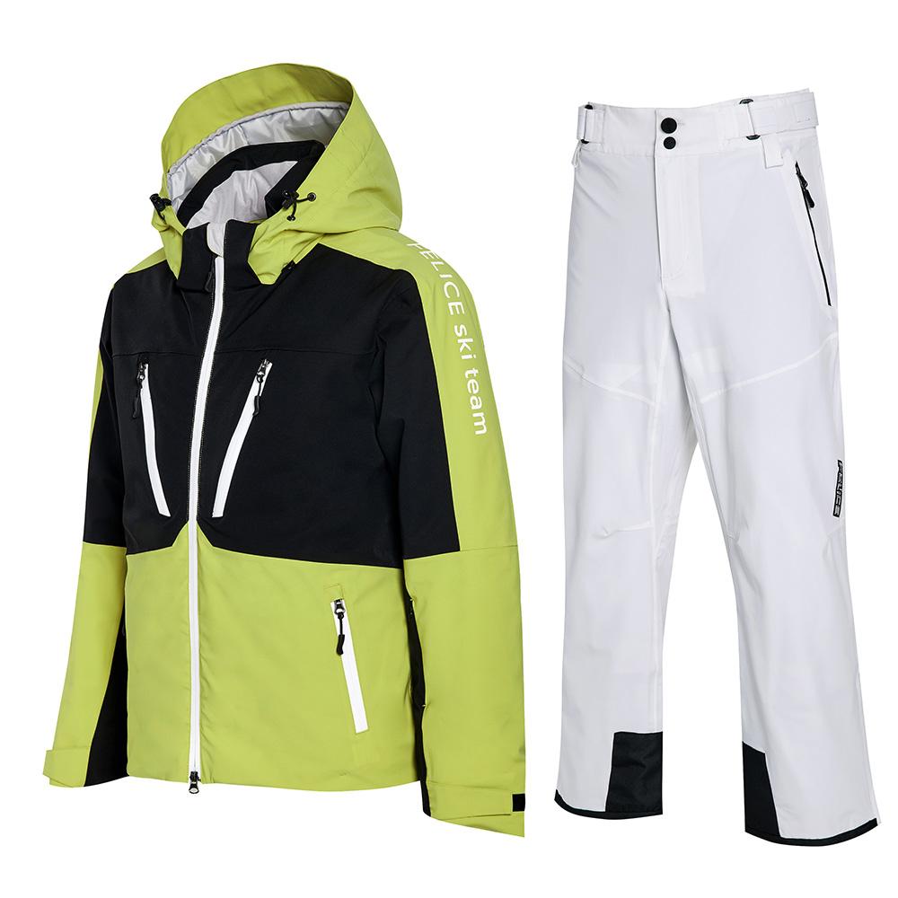 Felice Jayden Justy Ski Suit Lime Black Set