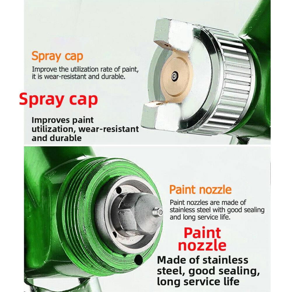 Professional Air Paint Sprayer 125ml Cup for Precise Automotive Finishing