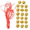 21Pcs Christmas Bell Kit Handmade Premium Metal Bells for Festive Decor DIY Craft Supplies Party Wedding Home Restaurant Display