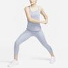 Nike Dri-FIT One Elastika Solid Logo Tank Top Women Tops Indigo-Mist DD4941-519