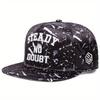 European & American Compton Youth Street Dance Flat Brim Cap - Trendy Hip Hop & Couple Style Fashion Baseball Hat