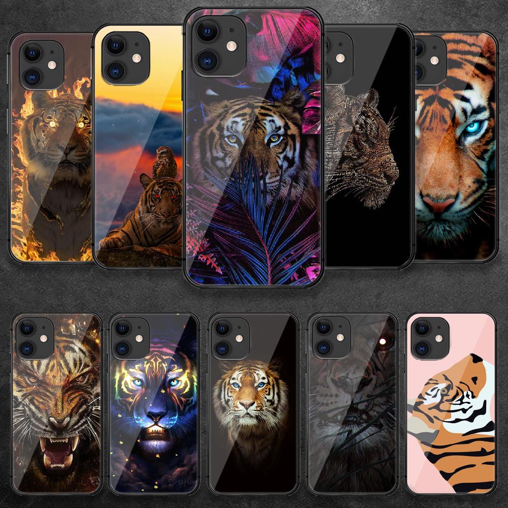 

Чехол для телефона из закаленного стекла Tiger King для iPhone Samsung Galaxy OnePlus Oppo Xiaomi Redmi Note SA 7 8 9 10 11 12 13 14 20 21 22 53 Pro Max Plus Ultra