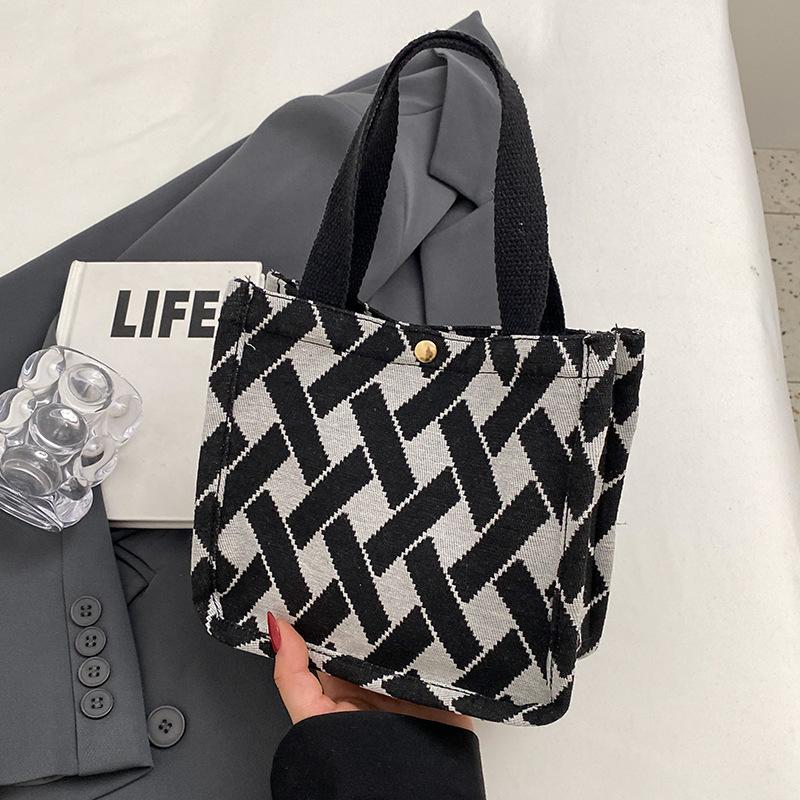 

Старшеклассники берут уроки холщовая сумка женская 2024 новая сумка для поездок на работу маленькая сумка женская сумка