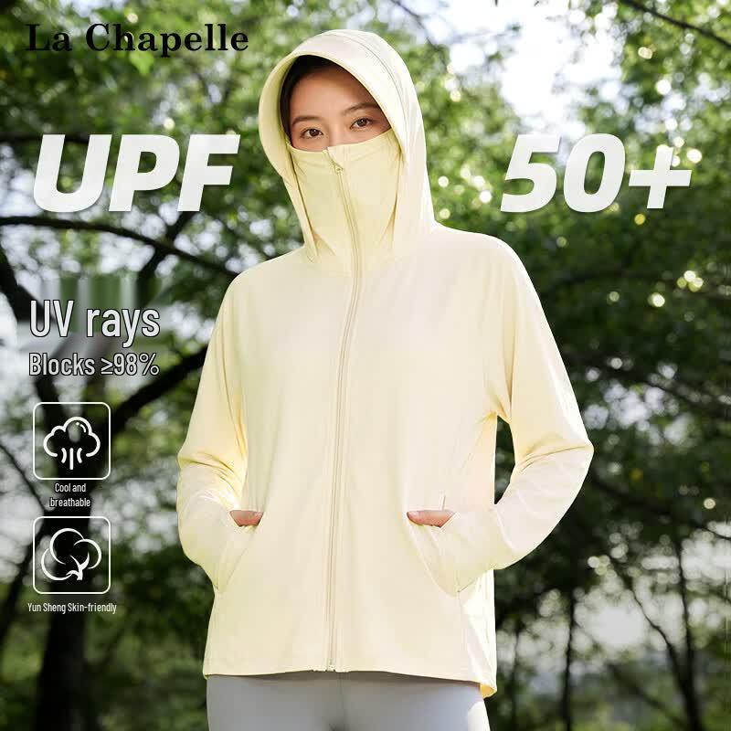 

La Chapelle Women s Ice Silk Hooded Sun Protection Jacket S