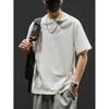 100% Cotton Men's T-Shirt Simple Comfort Solid Color Casual T-Shirt