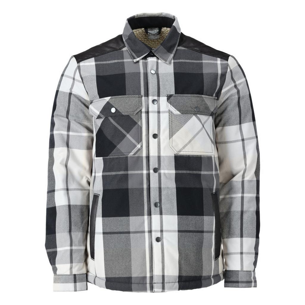 Mascot Mens Customised Checked Pile Shirt