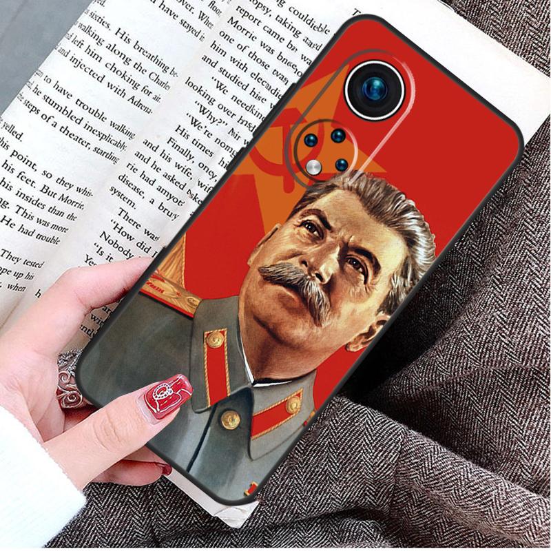 Soviet Union Leader Stalin Case For Honor Magic 8 5 6 7 Lite Honor 200 400 Pro 50 70 90 X9d X9b X9c X9a X8c X8b Win RT