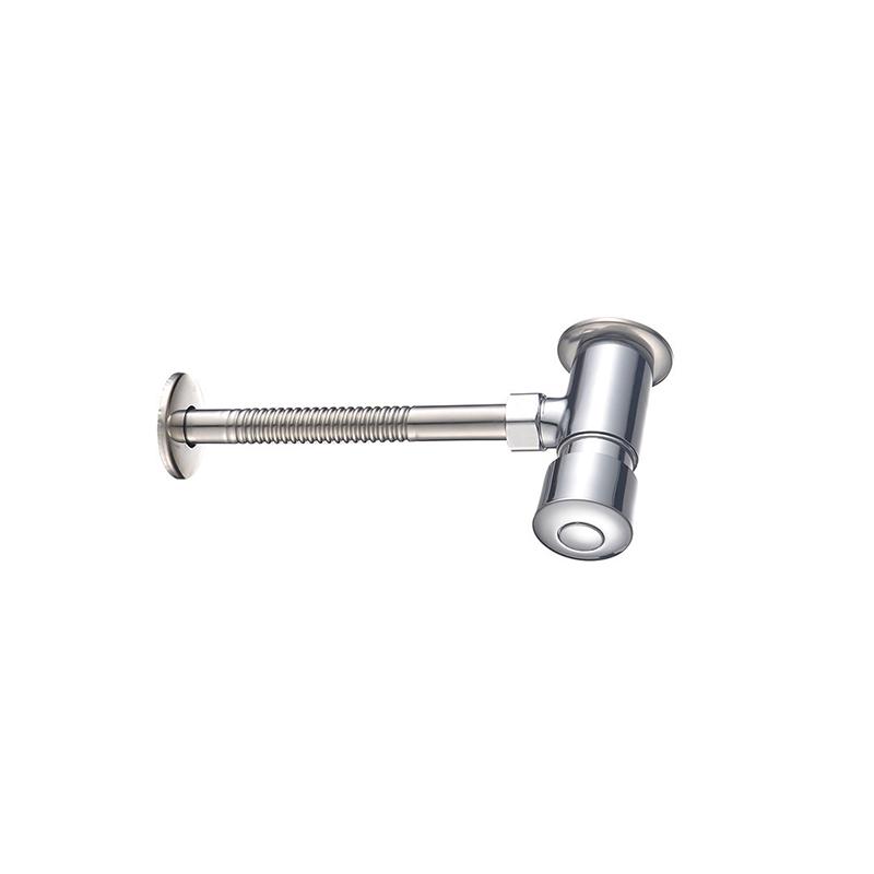 Brass Water Saving Eco-Friendly Time Delay Hand Control Wall-Mounted Urinal Flush Valve for Hotel Use