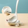 Fun Cartoon Cover Rack Versatile Spoon Rest Novelty Lid Rack Kitchen Gadget Holder Ceramic Material for Kitchen Cooking