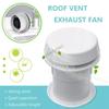 090E Campers Travel Motorhome Silent Mushroom for Head Design Exhaust Fans Energy-Saving Cooling Ventilation Vent Fan Wate