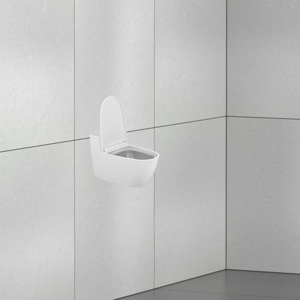 High Quality Funny Toilet Ashtray With Covers For Home And Office, White