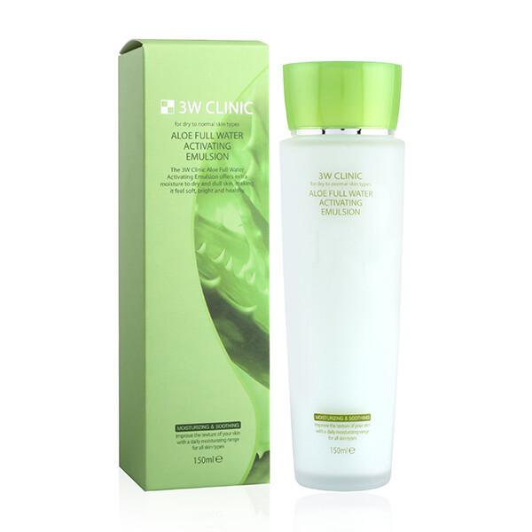 3W Clinic Aloe Full Water Activating Emulsion 150ml